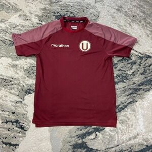 Club Universitario de Deportes Jersey Sz S Maroon Original‎ Marathon Soccer